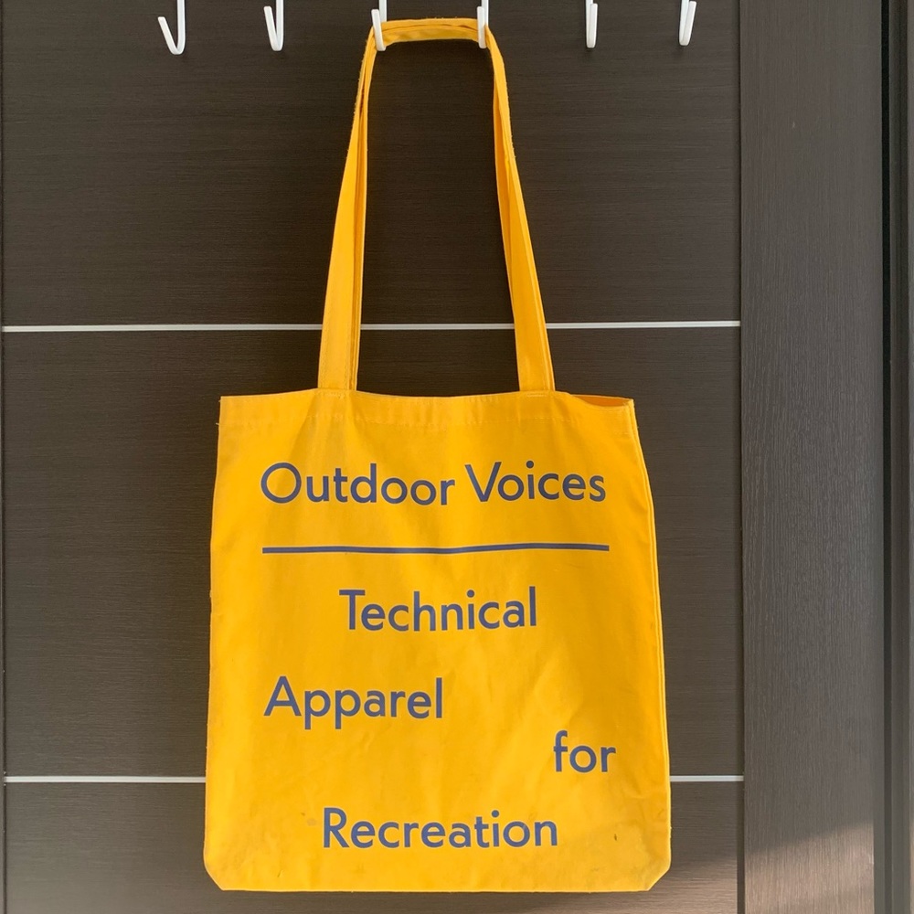 Outdoor Voices Boston Canvas Tote